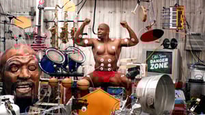 This is the Avatar Image for the Old Spice Muscle Music Drums (RIN_E3) AI Voice and Text to Speech Generator